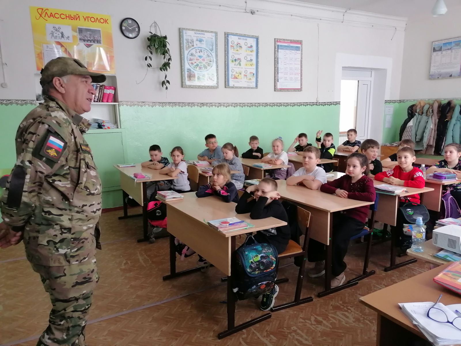 Встреча с участником СВО Джафаровым Мунасибом Маликовичем.