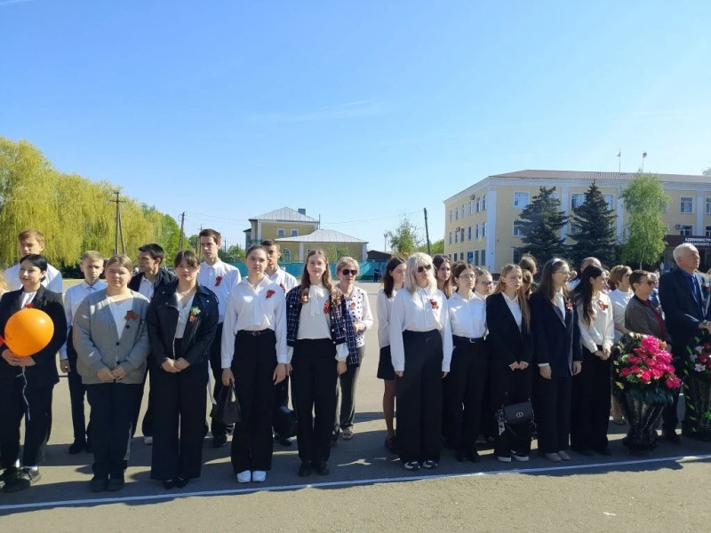 Торжественный митинг, посвящённый 81-ой годовщине Победы в Великой Отечественной войне.